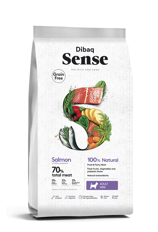 Dibaq Sense Grain Free SALMON (ADULT MINI)