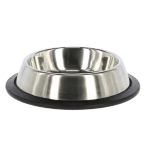 COMEDERO ACERO INOX CON GOMA