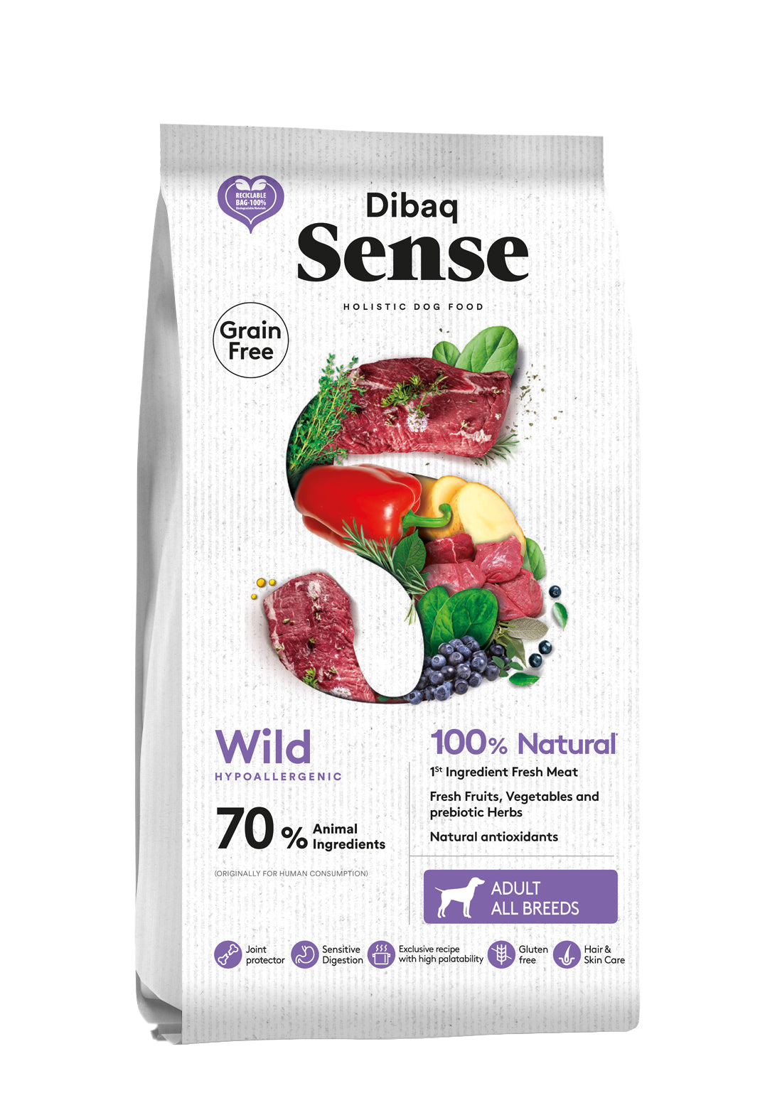 Dibaq Sense Grain Free JABALÍ&CIERVO (WILD)