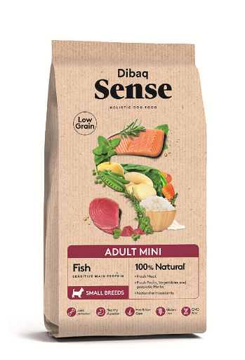 Dibaq Sense Low Grain ADULT MINI (FISH) 2KG